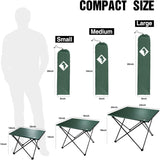 Mesa portátil de camping ultraligera, plegable y con bolsa