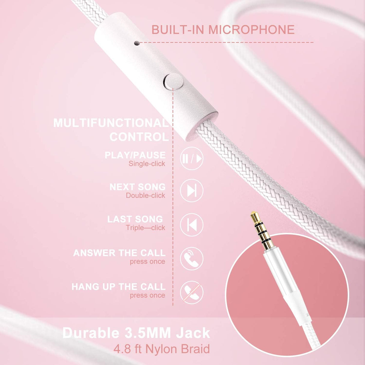 Auriculares LORELEI X6, sobre oído, ligeros y portátiles.