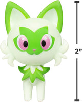 Figuras de Batalla Pokémon 2 Pack: Sprigatito y Snorlax