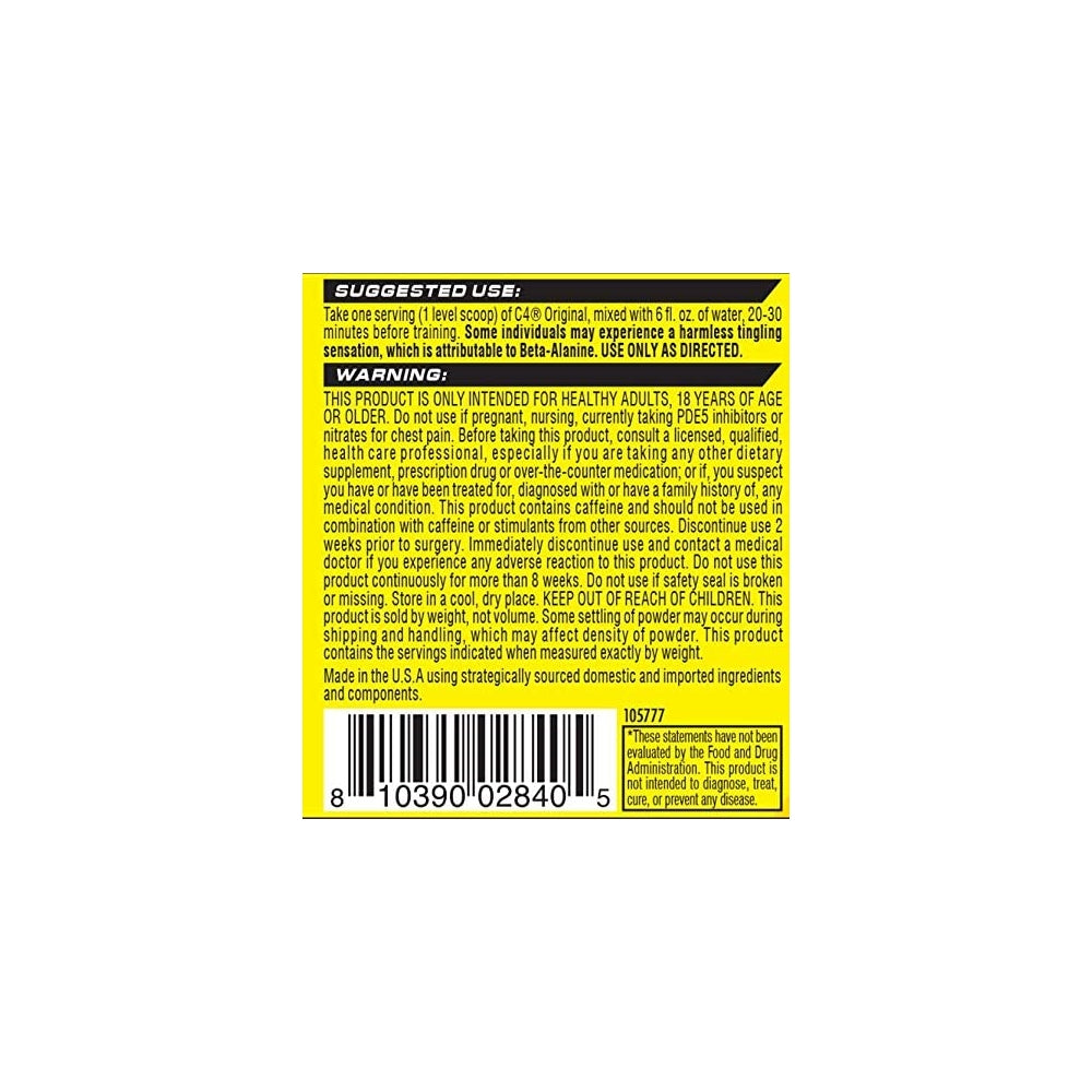 Suplemento de creatina y preentrenamiento de Cellucor