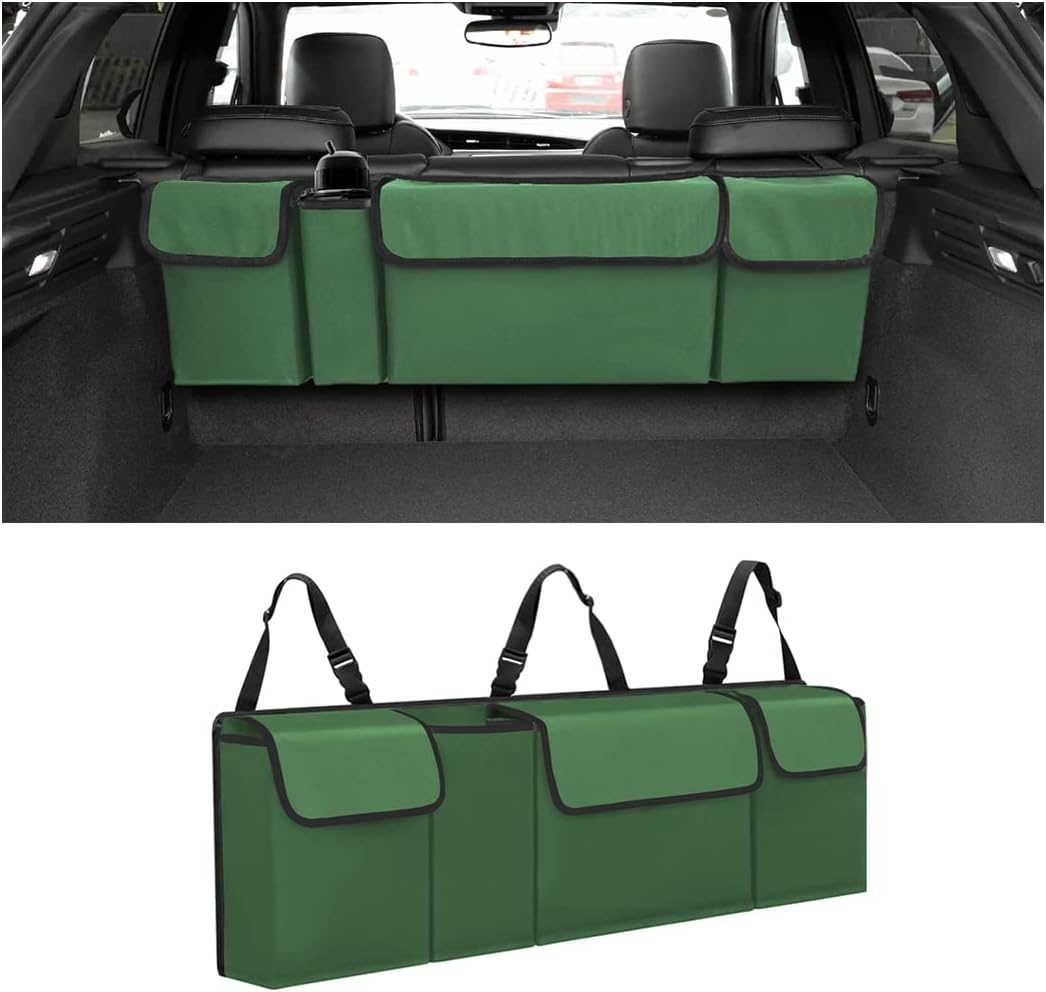 Organizador de Maletero AUCELI, Impermeable, 4 Bolsillos, Colapsable