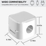 Soporte Magnético para Cables, Organizador, Ajustable, 6 Pack