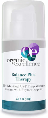 Balance Plus Terapia con Progesterona Orgánica USP, 3.3 oz