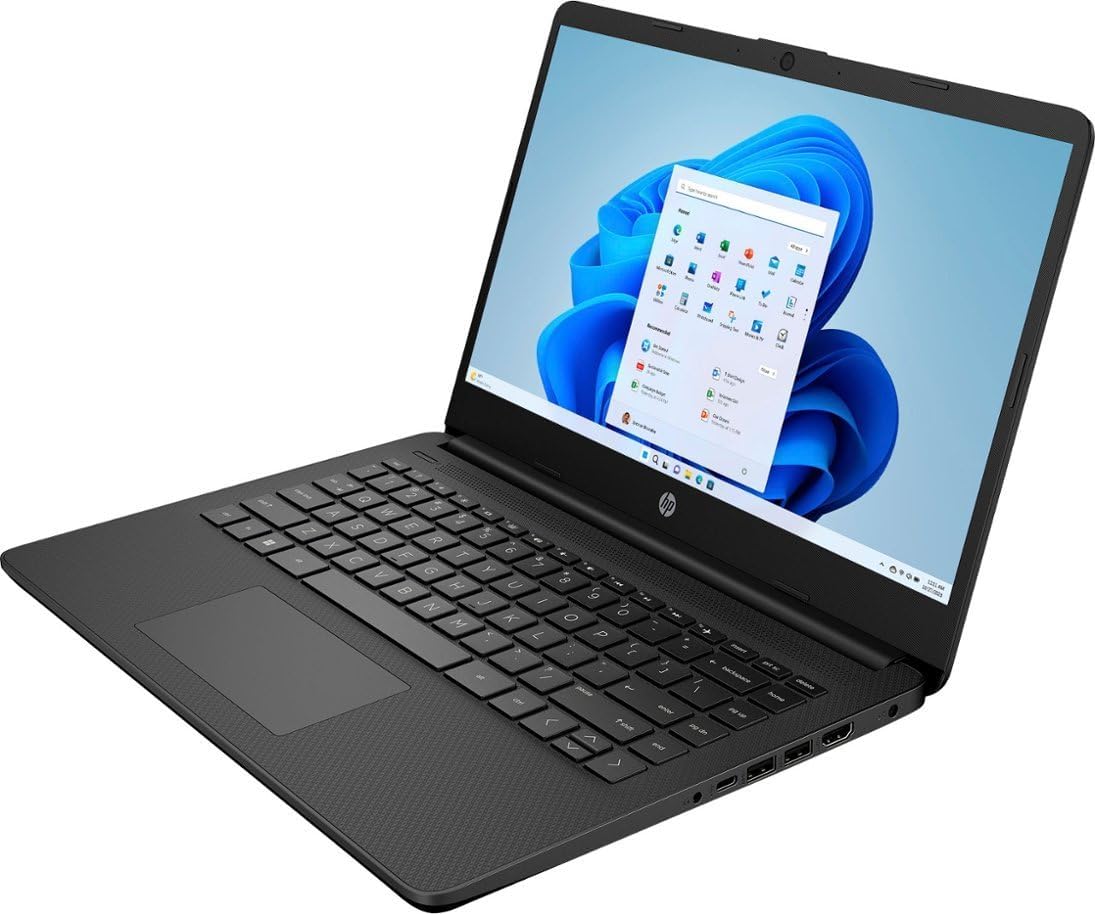 Laptop HP 14 Ultra Ligero, Intel Celeron, 8GB RAM, Win 11