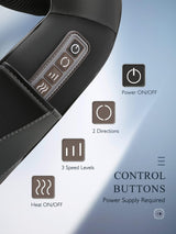Masajeador Shiatsu con Calor, Alivio para Cuerpo Completo
