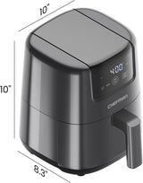 Freidora de aire 2 Qt CHEFMAN, compacta y digital, modelo Mini