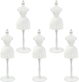 AUEAR, 5 Perchas para Vestidos, Soporte de Maniquí, Modelo 5P