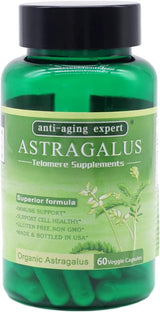 Extracto orgánico de raíz de astrágalo 650 mg  Schisandra