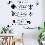 Sticker de Pared para Comedor y Cocina, Marca XYZ, Modelo 123