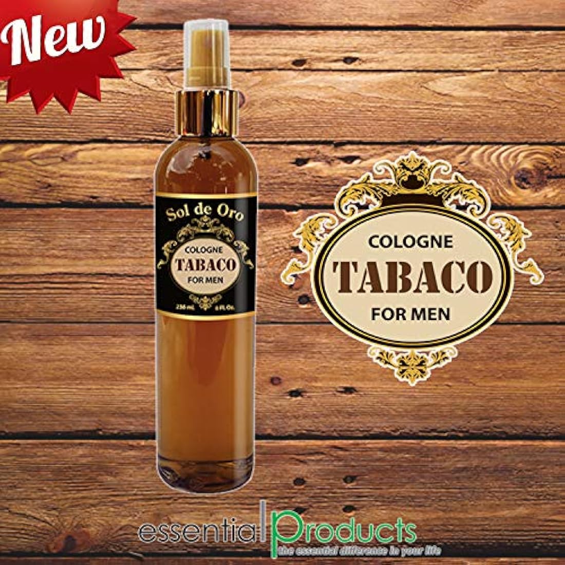 Sol de Oro Cologne Tabaco - Tabaco para hombre