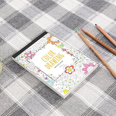 tarjetas de papelería para colorear para adultos