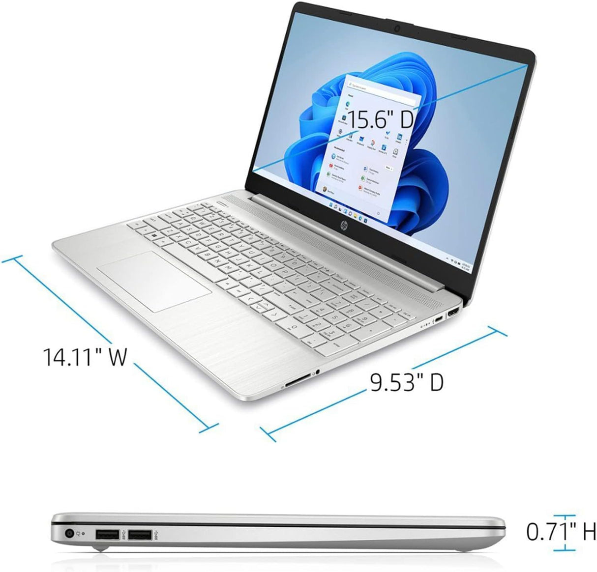 Laptop HP 15.6 Touchscreen, Intel Core i3, 16GB RAM, 1TB SSD