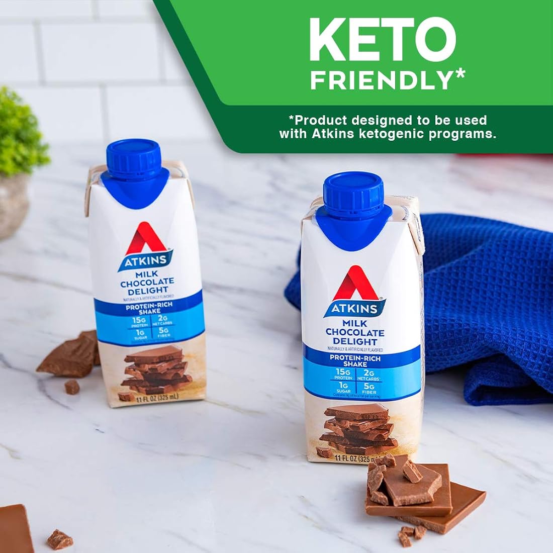 Suplemento  Batido de proteína listo para beber  chocolate