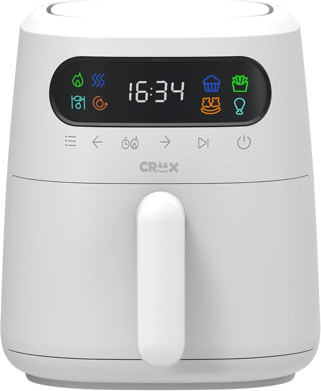 Freidora de aire CRUX x Marshmello 3.0 QT, Touch Screen, TurboCrisp