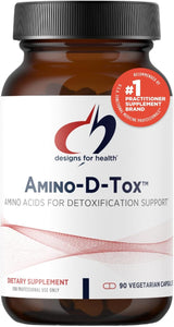Amino-D-Tox Detoxificación Hepática - Designs for Health 90 Caps