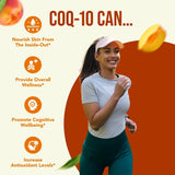 CoQ10 Saludable 400mg 200 Cápsulas Non-GMO Healthy Way