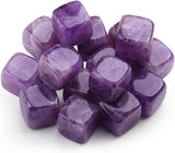 ZHIYUXI Juego de 10 cristales curativos de amatista a granel