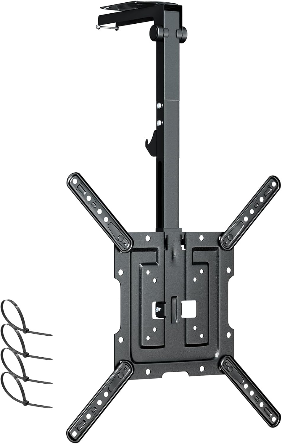 Soporte de TV de techo plegable, manual, ajustable, 23-55