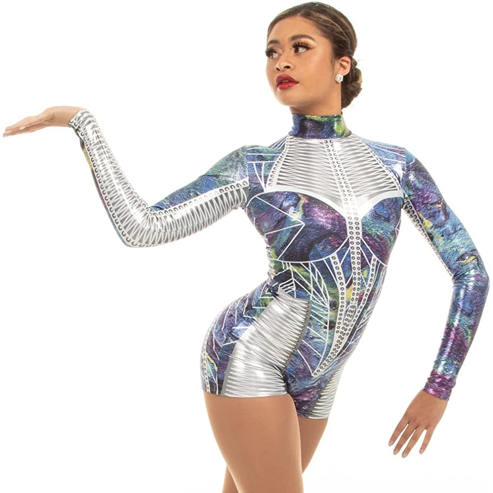 Disfraces de princesa de galaxia metálica talla S