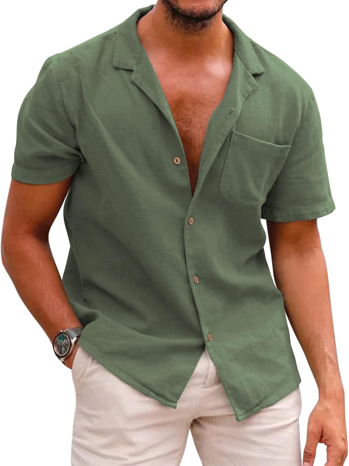 Camisas tropicales COOFANDY Talla: M