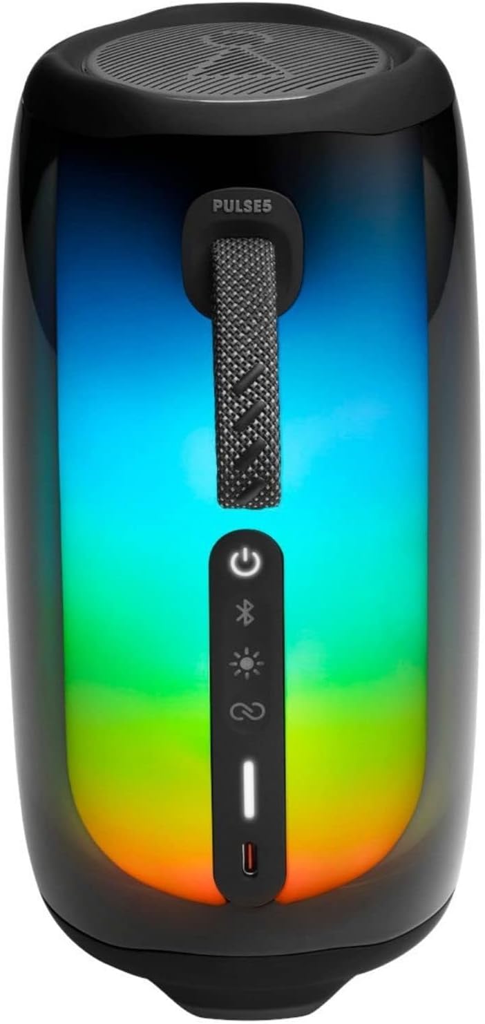 JBL Pulse 5 - Altavoz Bluetooth Portátil con Luces y Sonido Pro
