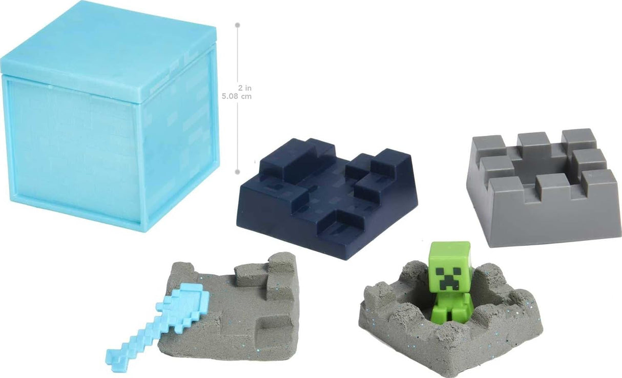 Set de Minería Minecraft, Mattel, Arena Moldable y Mini Figura, #3
