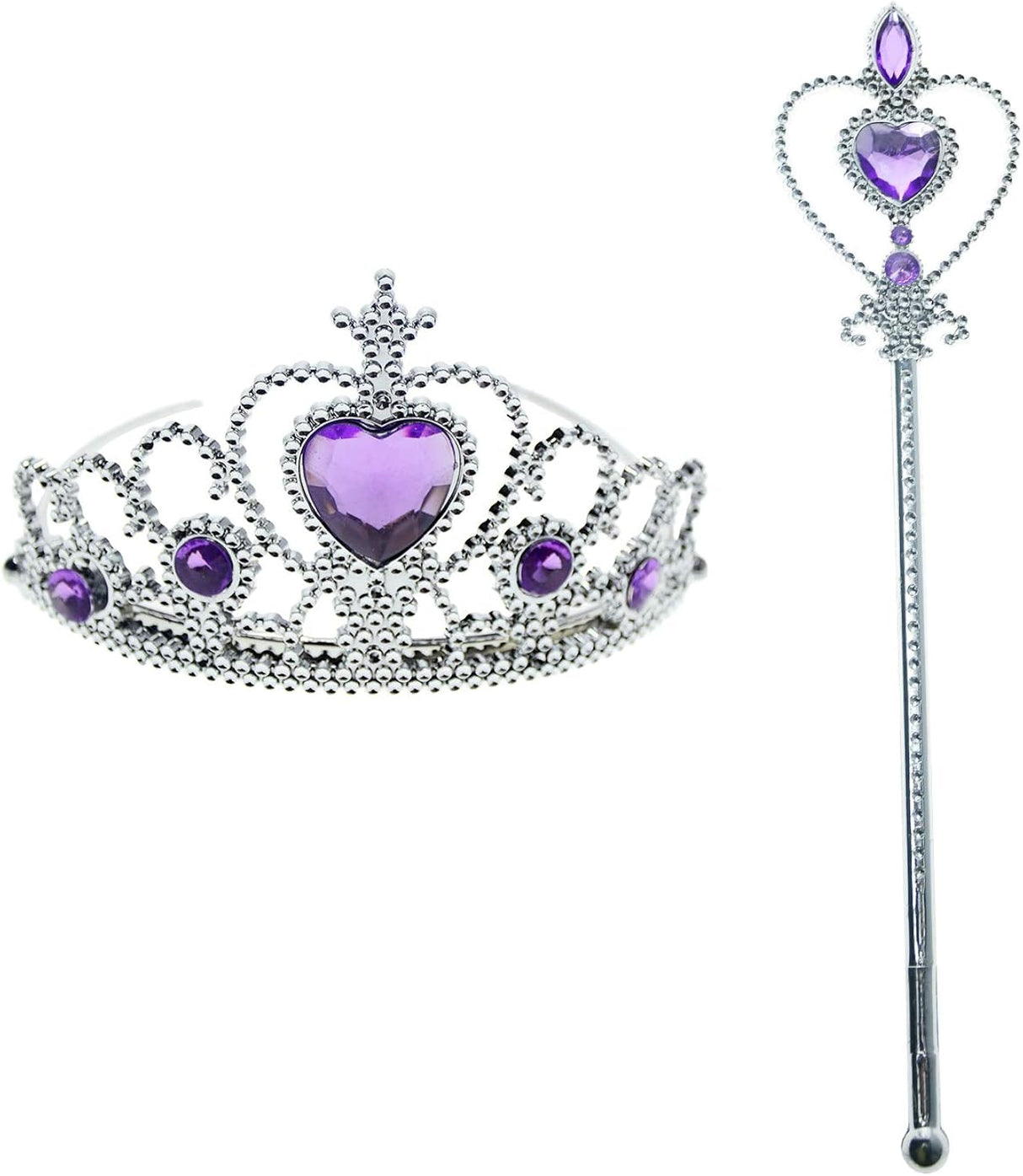 Disfraz de princesa para niña violeta de 3 a 4 años