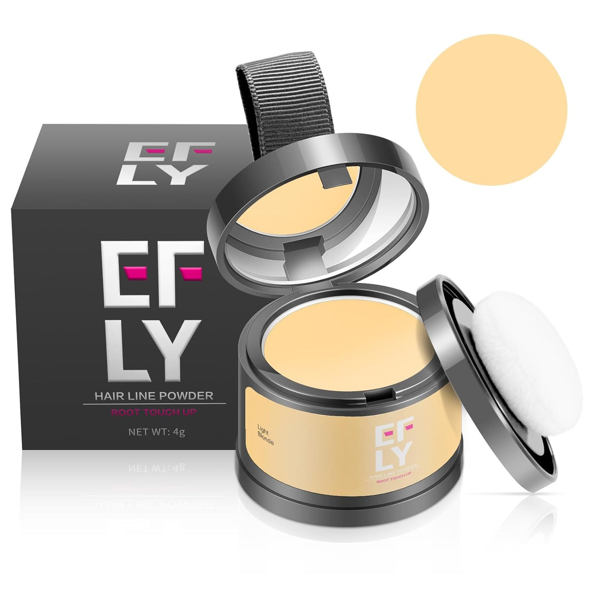 Polvo Retoque Raíces y Cabello Fino para Mujeres y Hombres