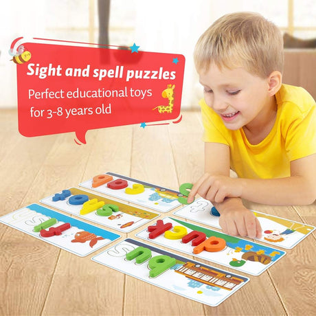 Juegos Educativos KMUYSL - 80 Piezas de Aprendizaje CVC