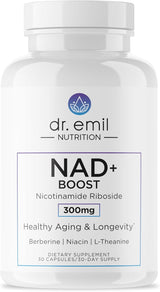 Suplemento de ribósido de nicotinamida DR EMIL NUTRITION