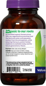 Suplemento Herbal Ashwagandha Oregon's Wild Harvest 180 Cápsulas