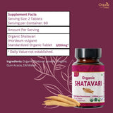 Shatavari 120 Tablets | Organic & Natural | Support Women’s & Immunity