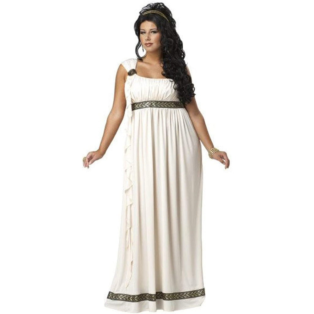 Disfraz estilo Diosa Olímpica para mujer, talla grande.