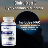 Vitaminas oculares de apoyo macular para la visión veganas