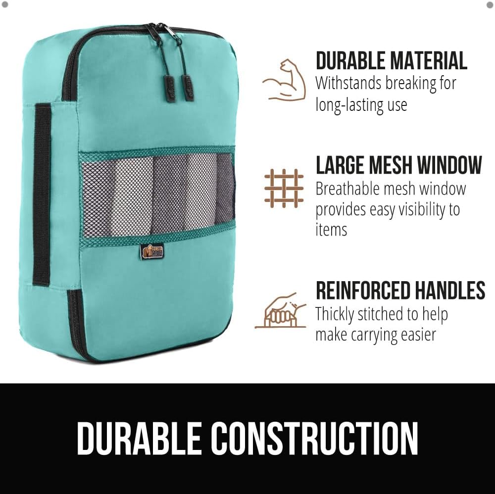 Cubes Organizadores de Ropa y Accesorios de Viaje para Maletas
