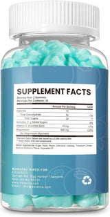 Gominolas de Magnesio Glycinate 500mg para dormir Vegan