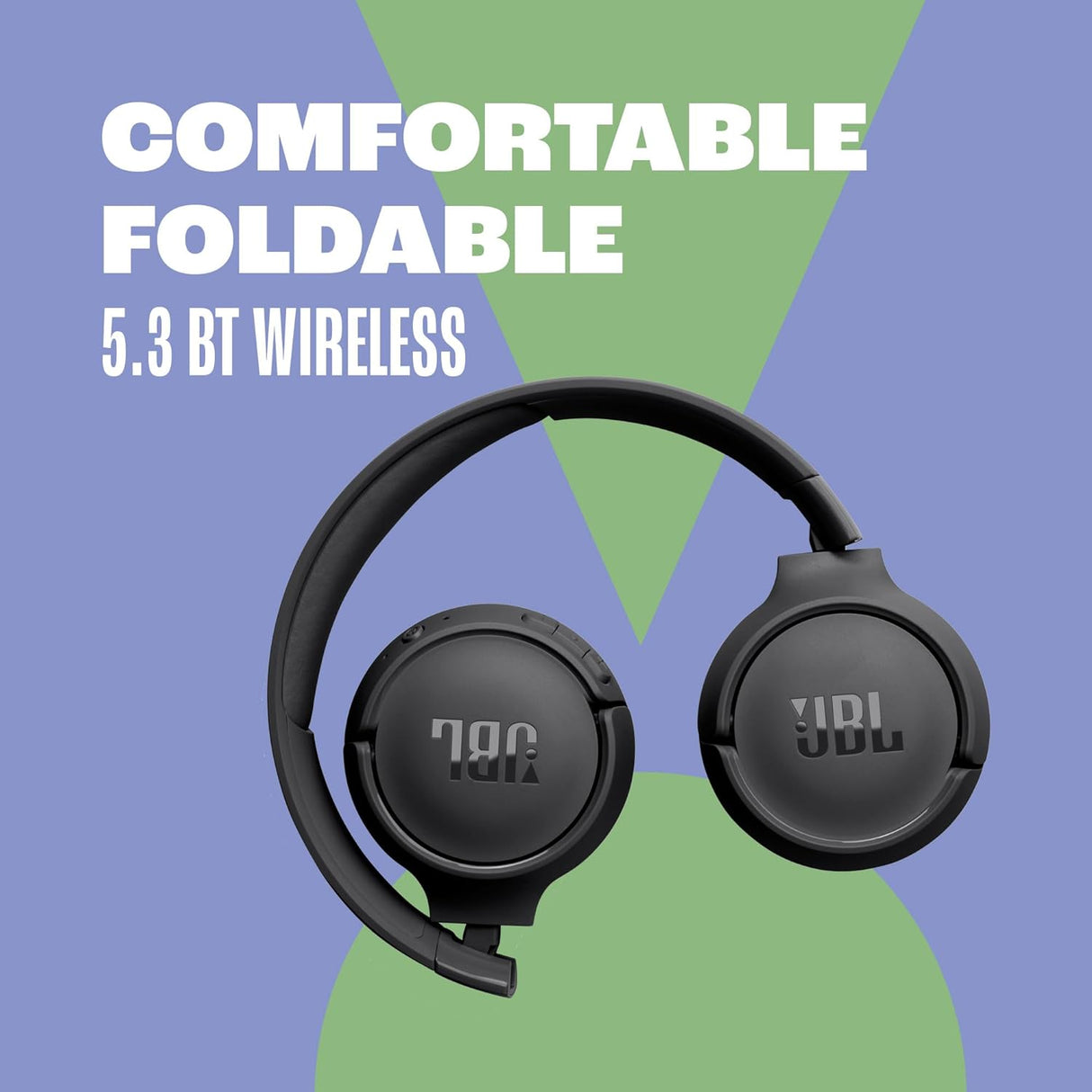 Auriculares inalámbricos JBL Tune 520BT, 57H batería, ligeros