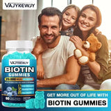Gomitas Veganas de Biotina - 20,000 mcg - 60 Unidades