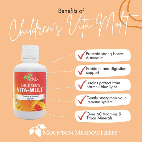 Suplemento Vita-Multi mixto de vitaminas y minerales de ojo