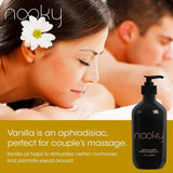 Aceite de masaje de vainilla con aceite de coco NOOKY