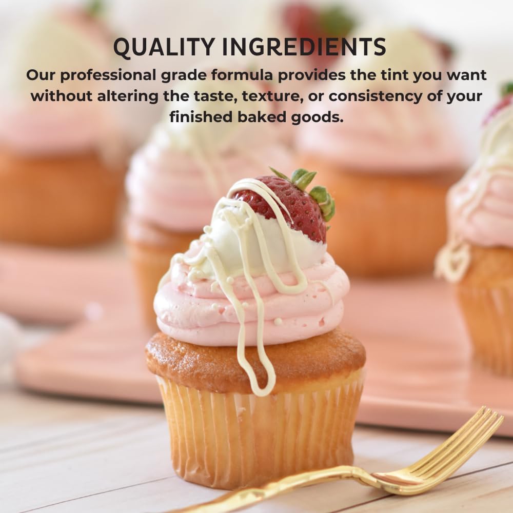 Colorante Alimentario Liqua-Gel Chefmaster - 12 Colores Fade-Resistant