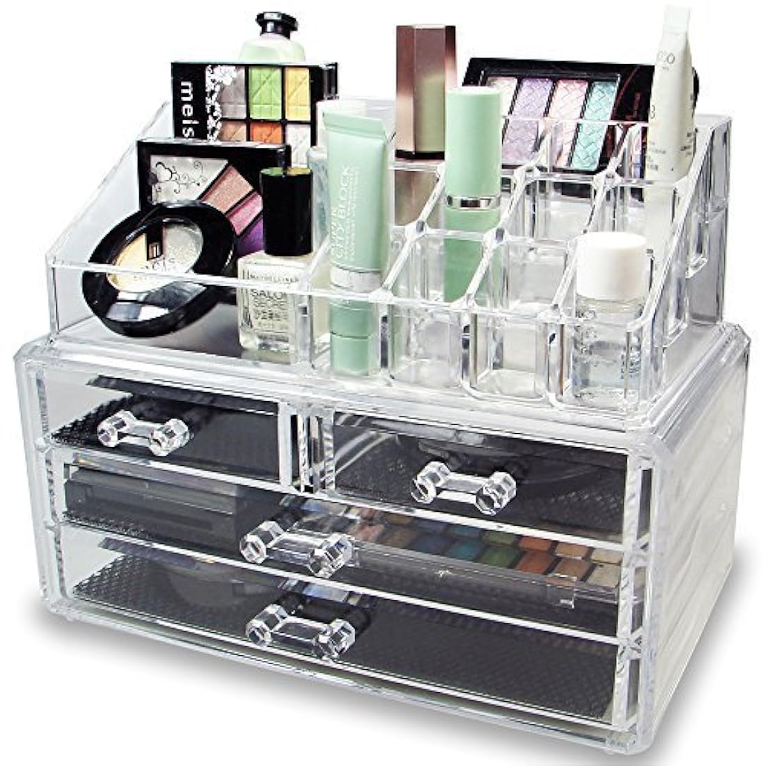 diseño cajas exhibidora de acrílico para joyería y cosmético