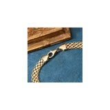 Pulseras italiana de oro amarillo de 18 quilates