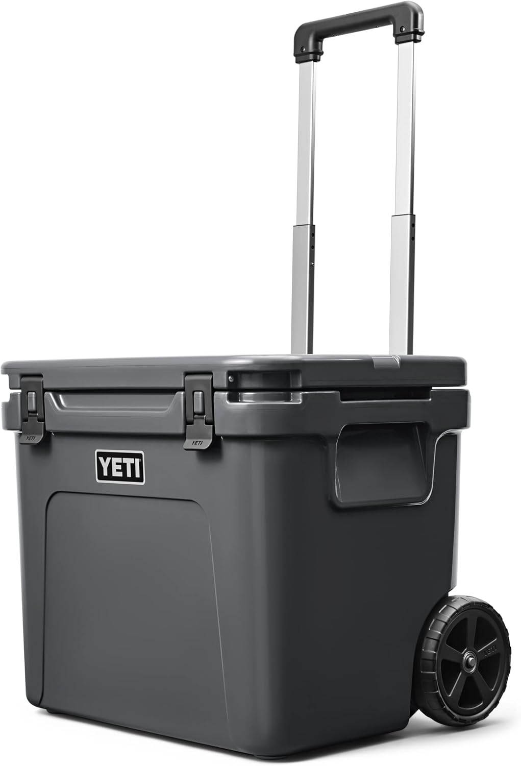 YETI Roadie 60 - Hielera con ruedas y mango retráctil de periscopio