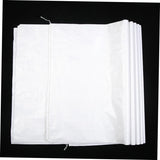 Gatuida Bolsa de embalaje 10 unids Sack Race Polywoven Bag Bolsa de piel de serpiente Bolsas de arena Saco de Gunny Bolsa de basura Bolsa de embalaje de laminación blanca