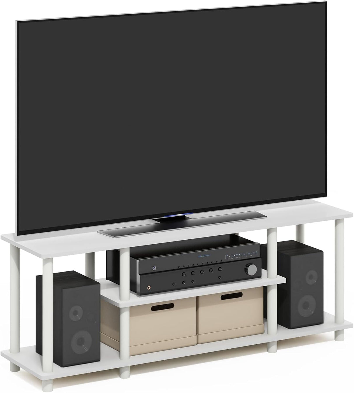 Soporte de entretenimiento 3 niveles para TV hasta 50 pulgadas