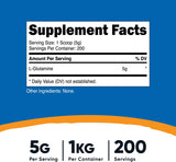 Suplementos Alimenticios  L-Glutamina en polvo