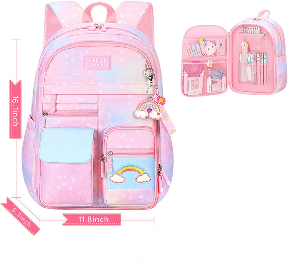 Morrales para niñas  juvenil  tipo mochila