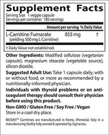 Doctor's Best Best L-Carnitine Fumarate Featuring Sigma Tau