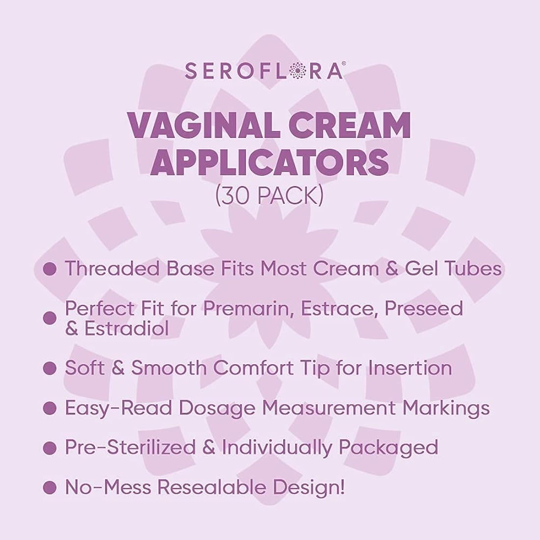 Suplementos Alimenticios  Aplicadores desechables de crema